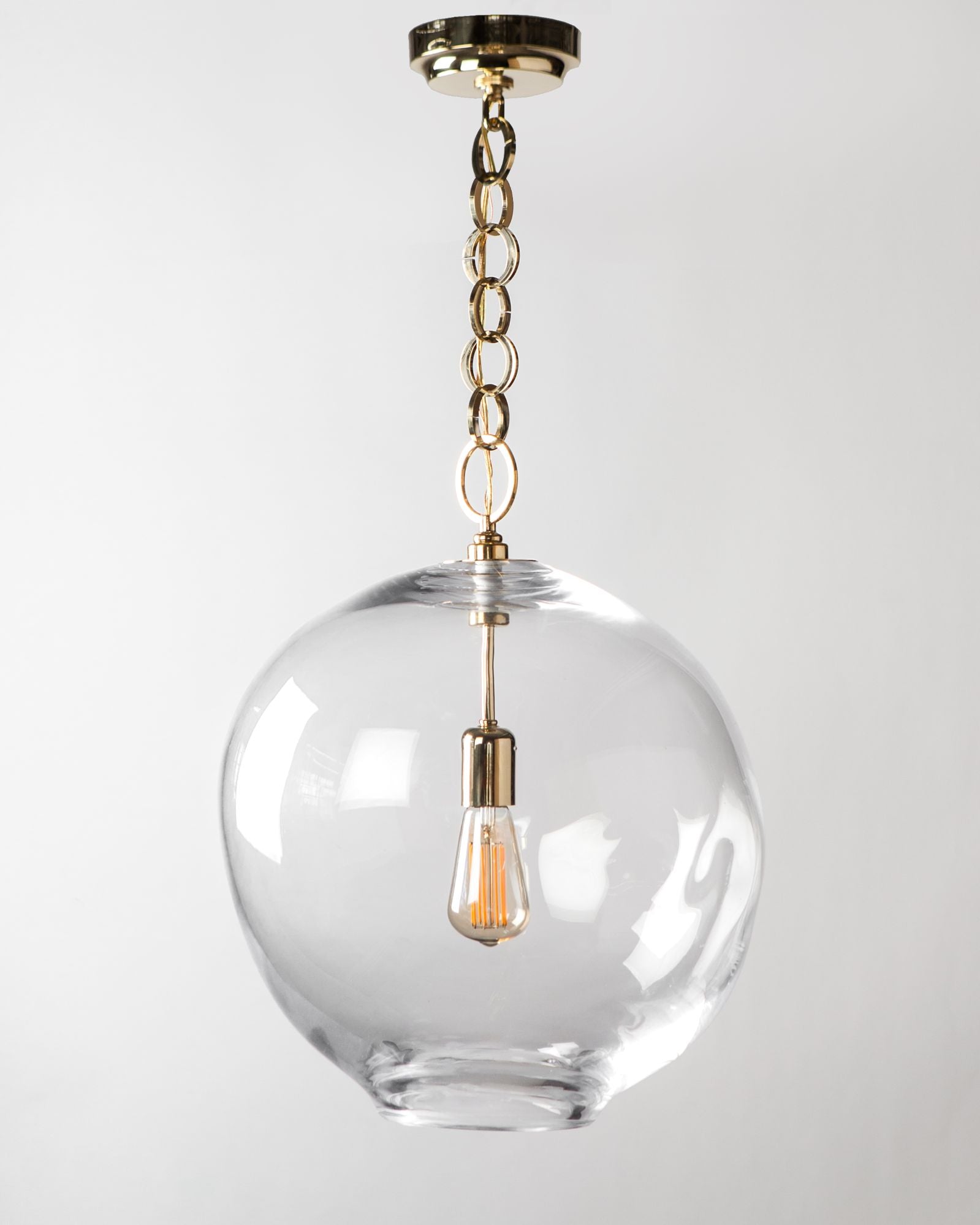 Hand Blown Glass Pendant (hl7111)